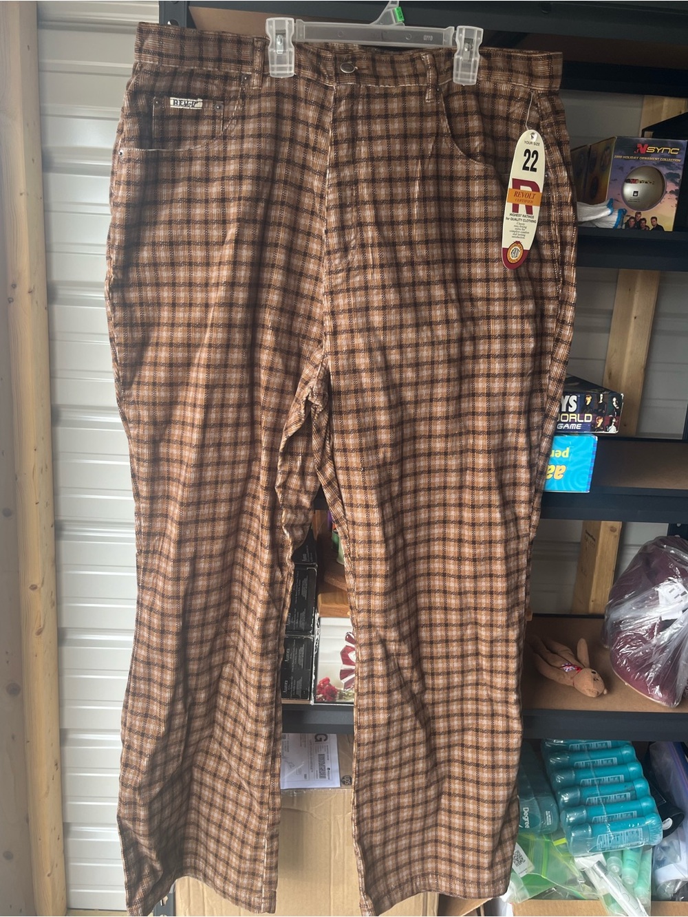 Retro Y2K  Plaid Pants